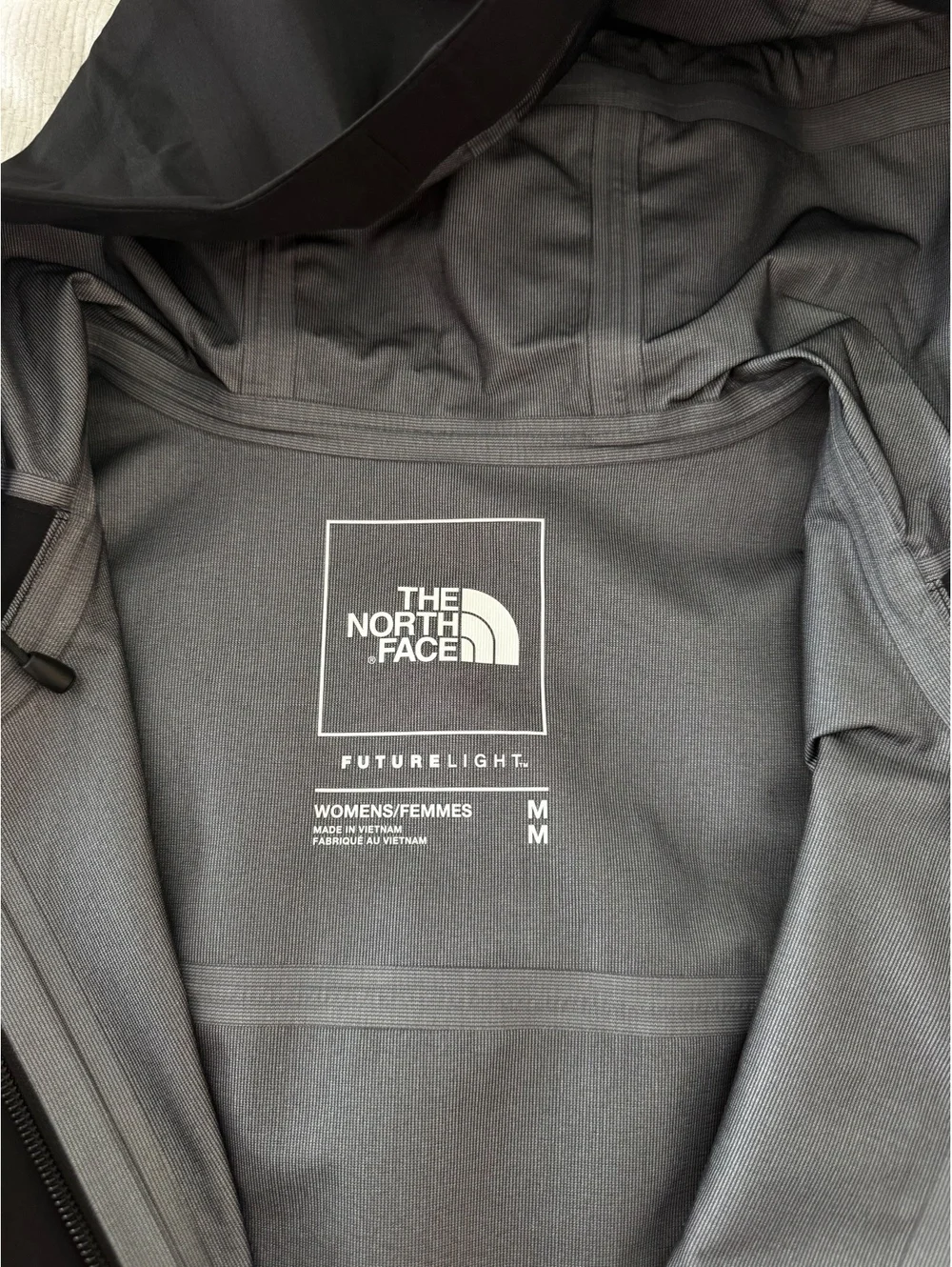 The North Face Women’s Antora Jacket Black FUTURELIGHT Waterproof Hooded Size M